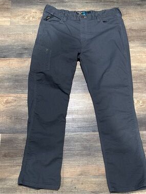 Ariat men’s rebar M7 slim straight leg gray work pants 40 x 32.